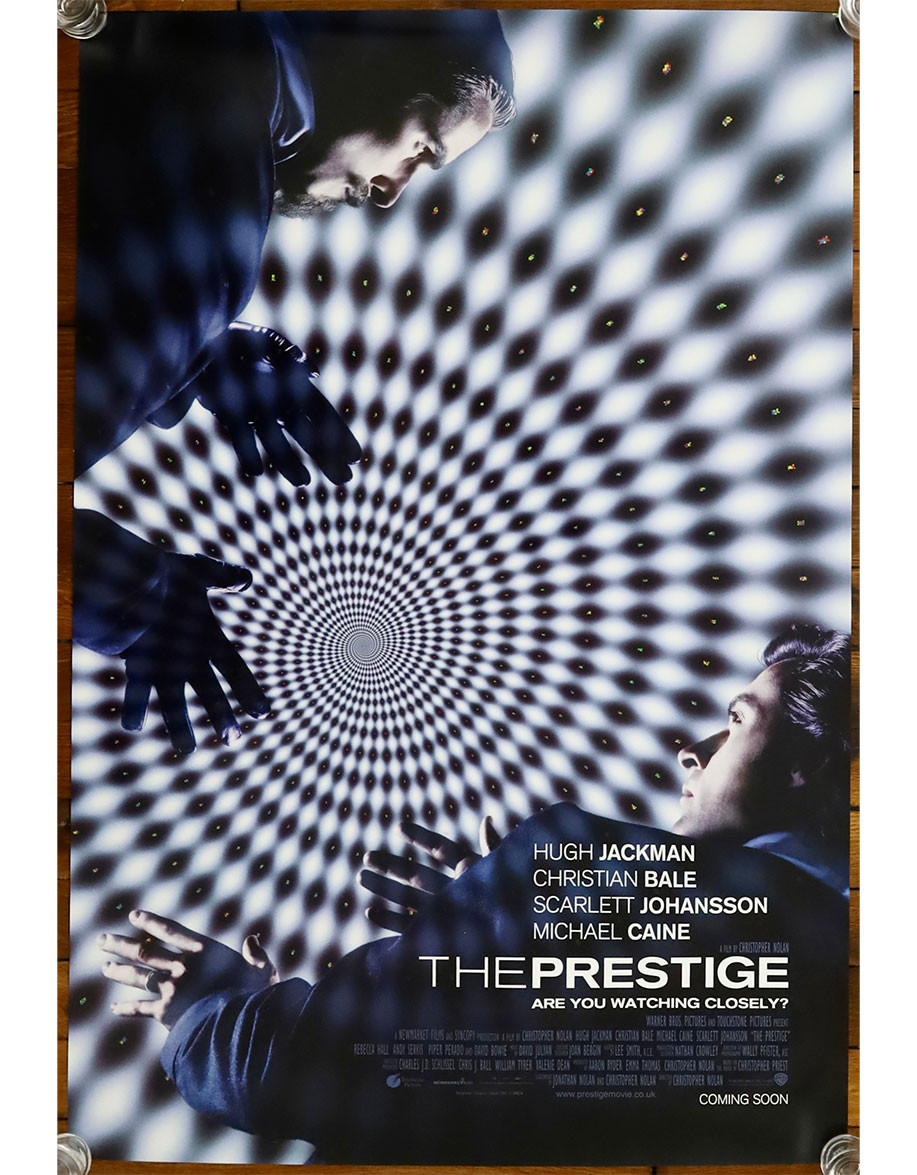 Le Prestige — affiche originale américaine one...