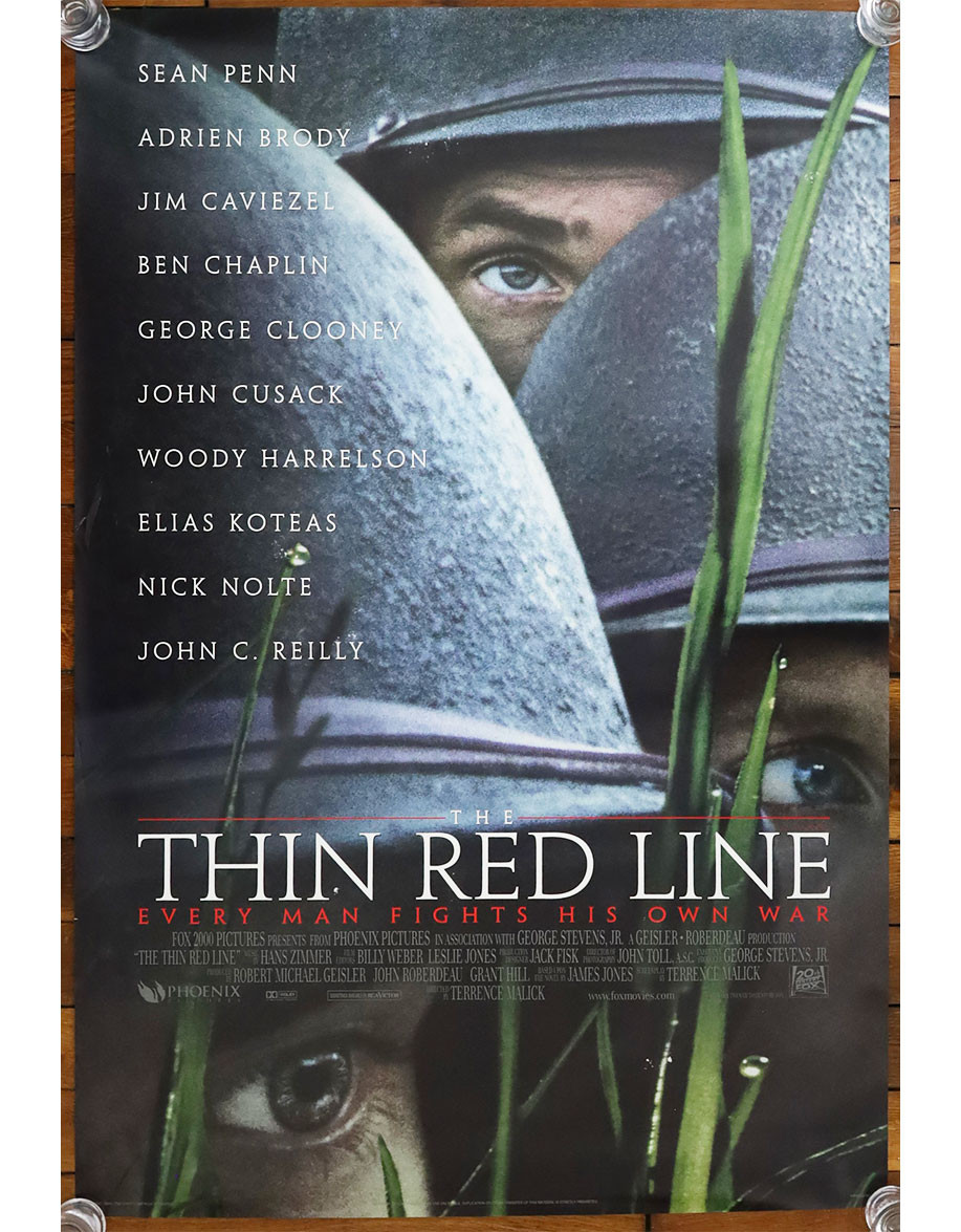 La ligne rouge - 69x104 cm - roulée