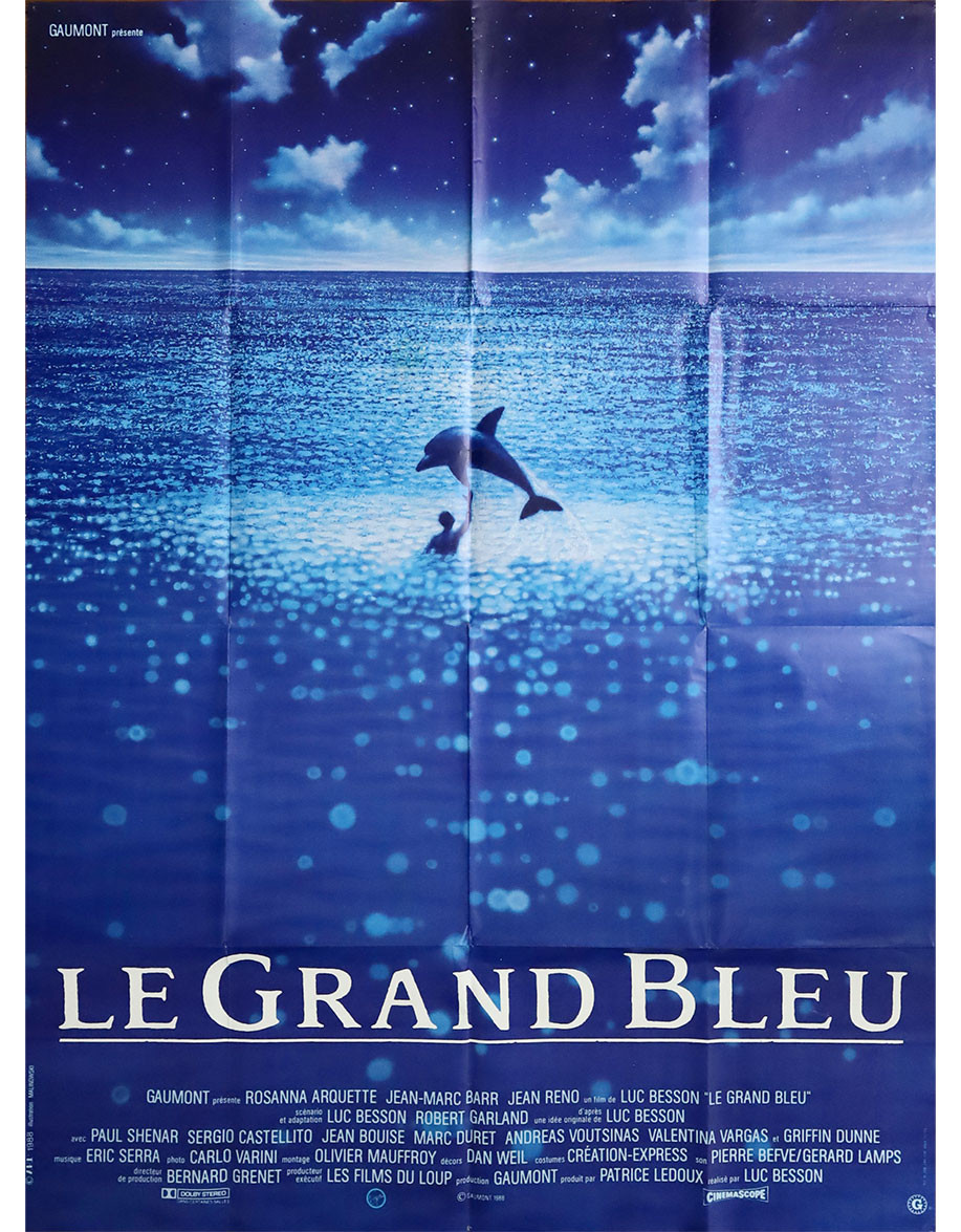 Le Grand Bleu — affiche originale française...