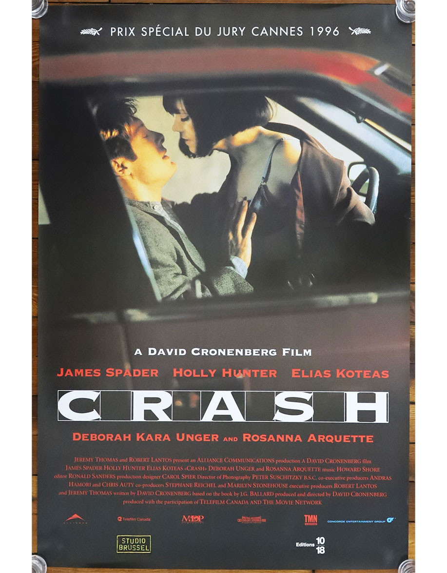Crash — affiche originale belge 70x98 cm (1996)...
