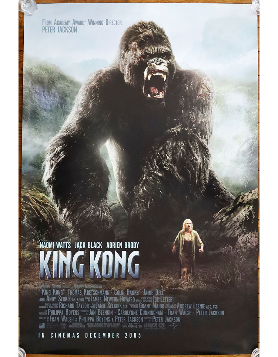 King Kong — affiche originale américaine one...