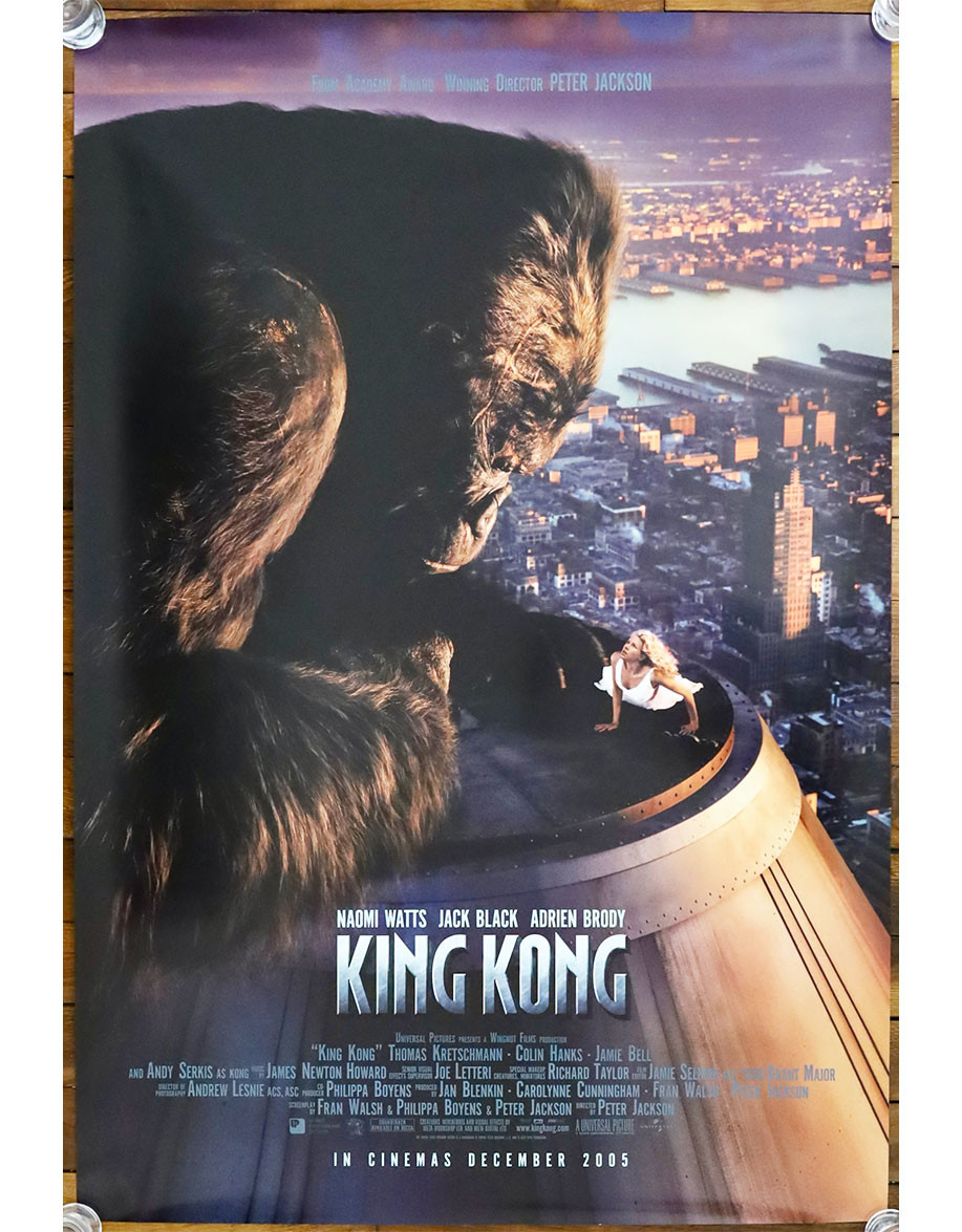 King Kong — affiche originale américaine one...