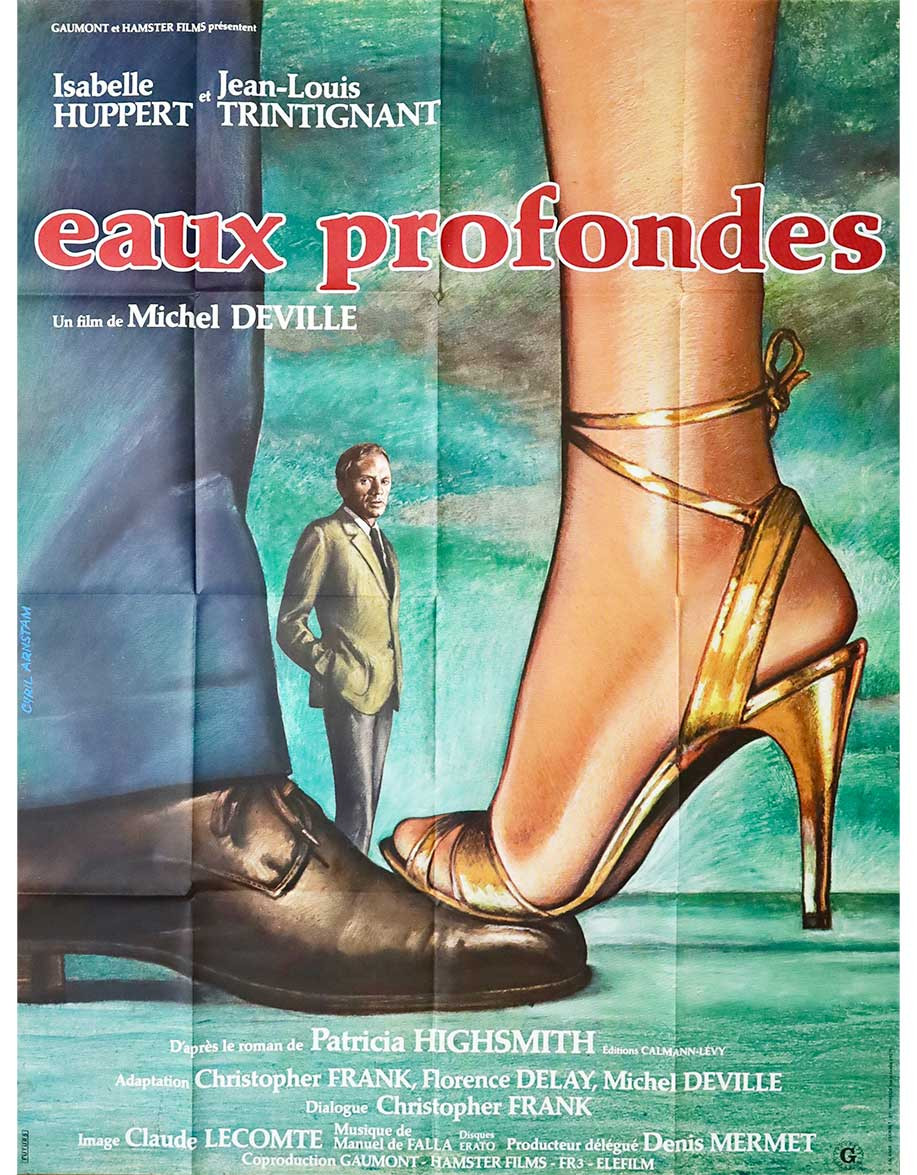 Eaux profondes - 120x160 cm - pliée