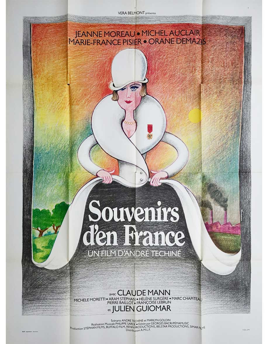 Souvenirs d'en France - 120x160 cm - pliée