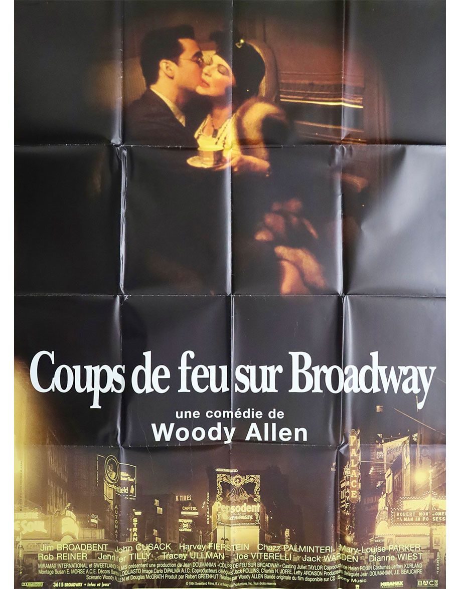 Coups de feu sur Broadway - 120x160 cm - pliée