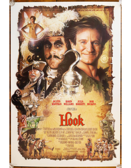 Hook ou la revanche du Capitaine Crochet — affiche...