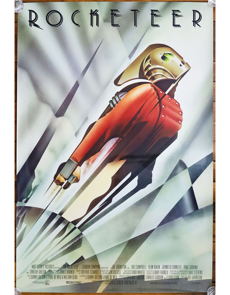 Les Aventures de Rocketeer - 69x104 cm - roulée