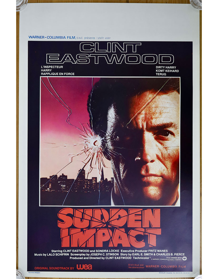Le retour de l'inspecteur Harry - 35x55 cm -...