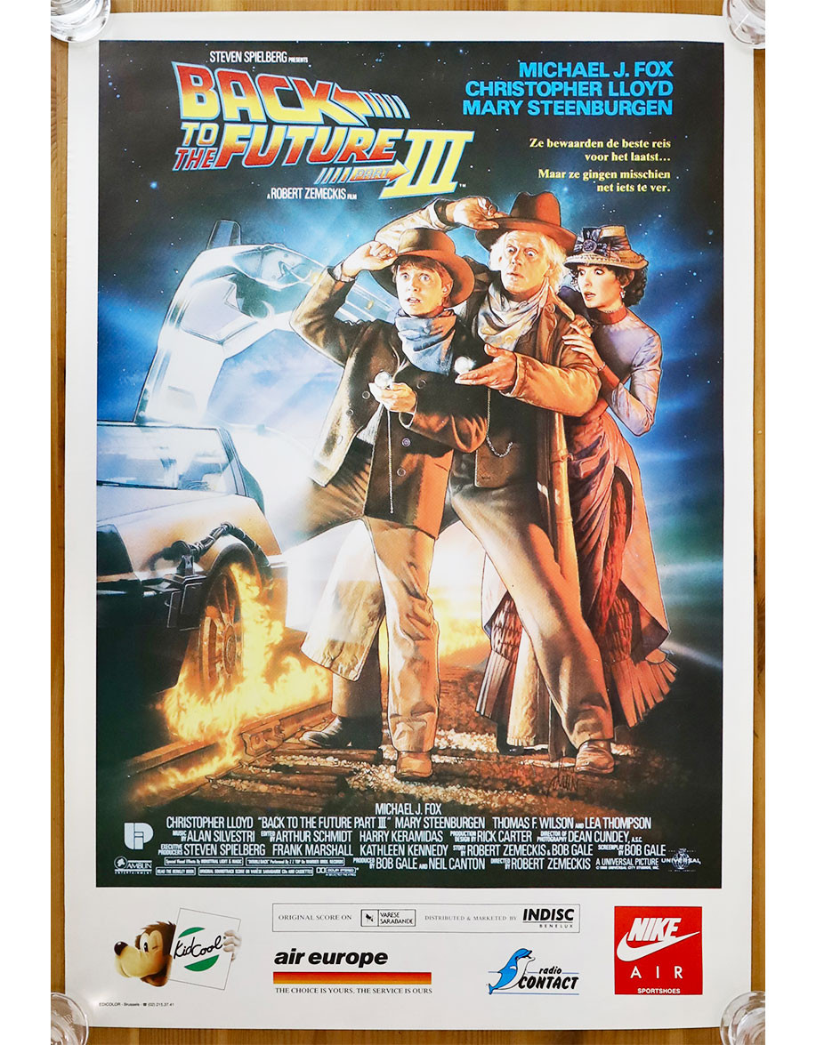 Retour vers le futur 3 - 42x63 cm - roulée