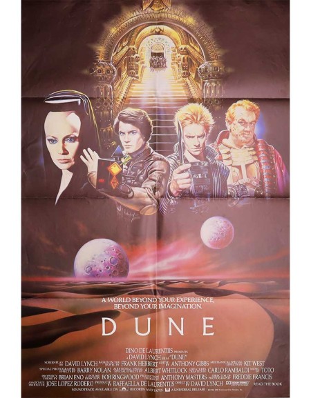 Dune — affiche originale américaine 69×104 cm (1984) |...