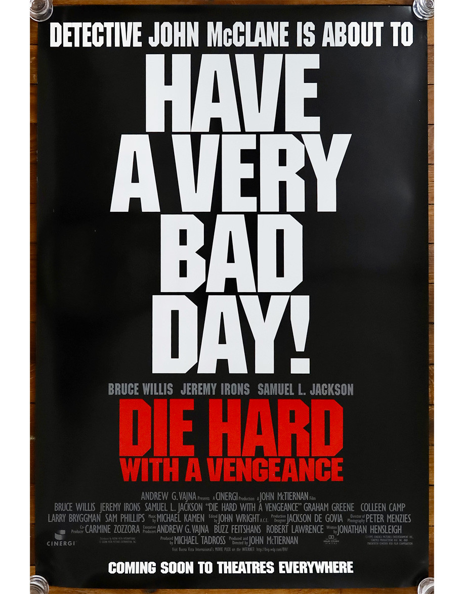 Une journée en enfer — affiche originale...