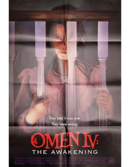 La malédiction 4 : L'éveil - 69x104 cm - pliée