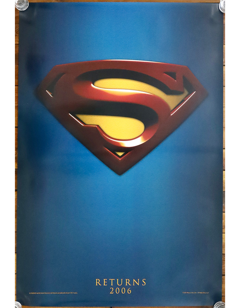 Superman Returns — affiche originale américaine...