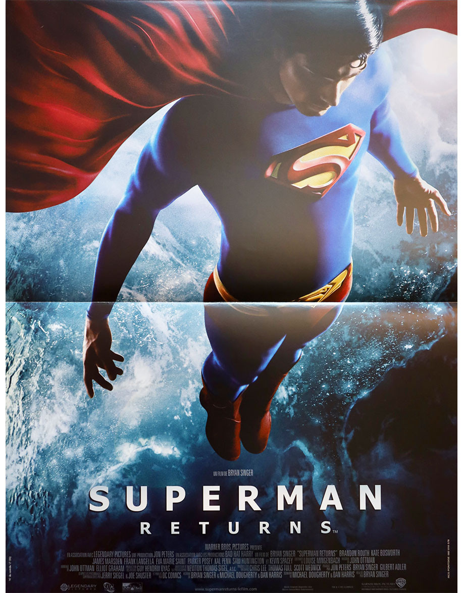 Superman Returns - 40x53 cm - pliée