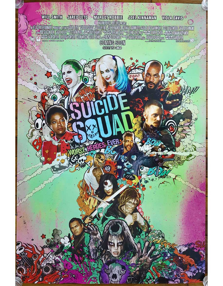 Suicide Squad - 69x104 cm - roulée
