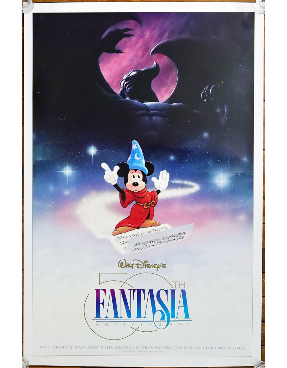 Fantasia, 50ème anniversaire - 69x104 cm - roulée