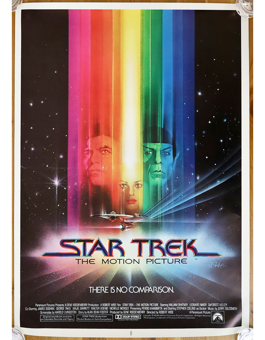 Star Trek — affiche originale américaine 43x60...