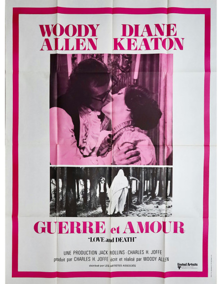 Guerre et amour — affiche originale française 120x160 cm...
