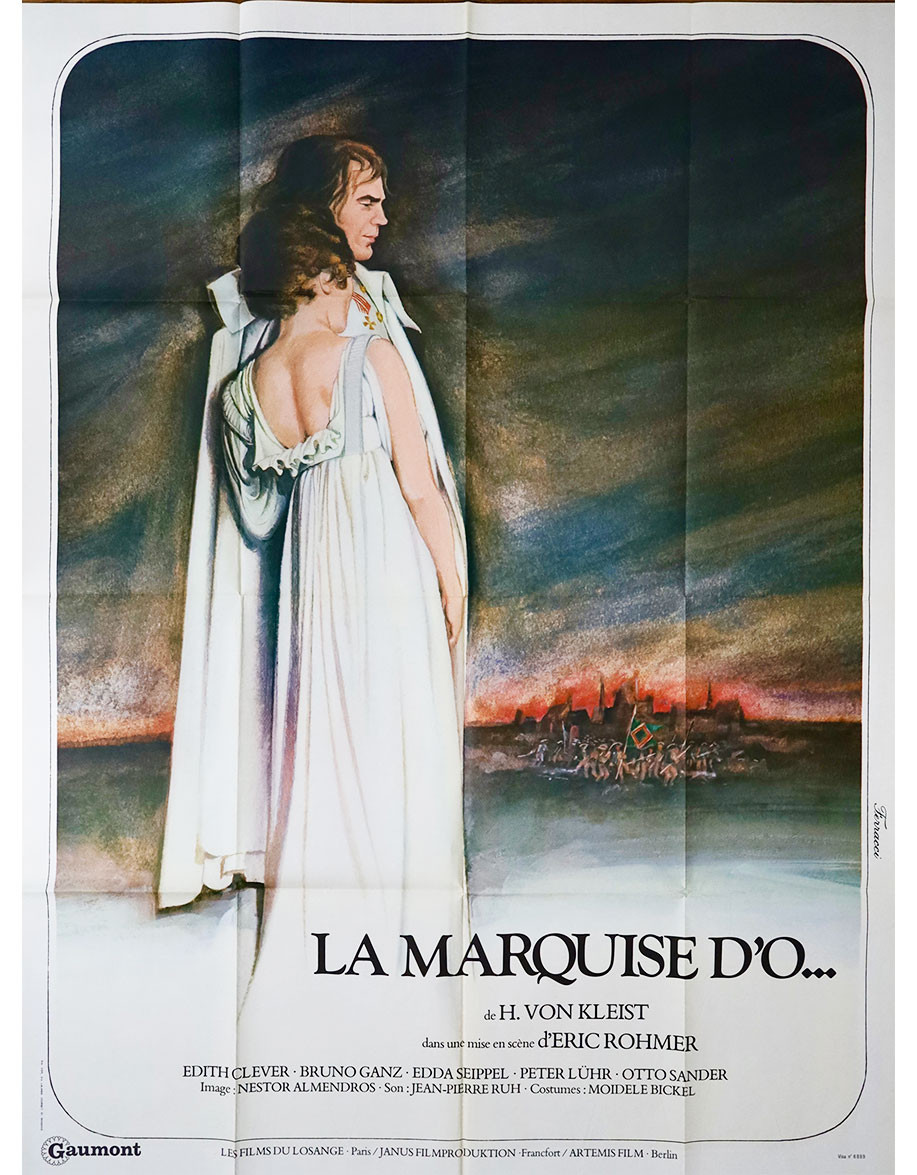 La marquise d'Ô - 120x160 cm - pliée
