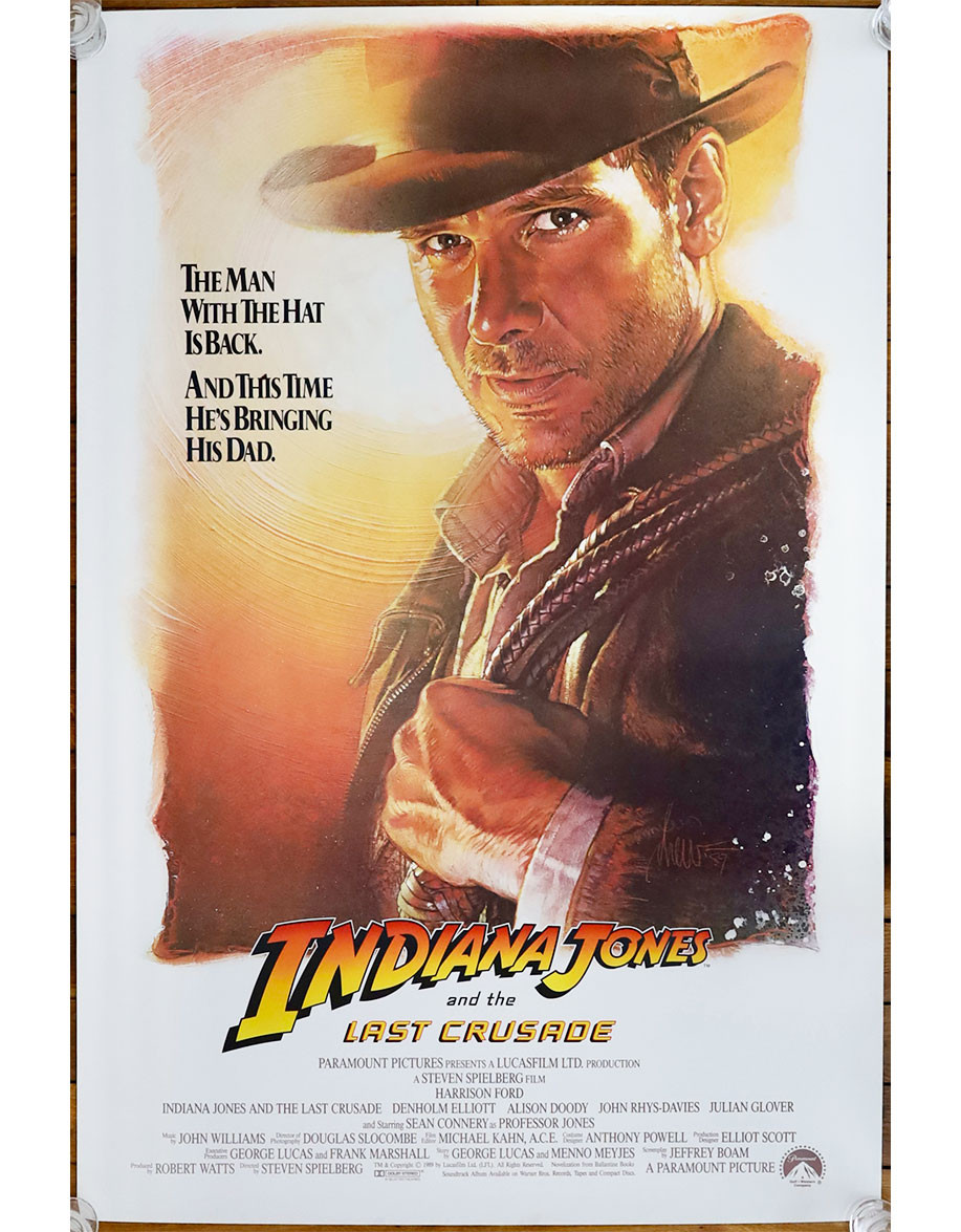 Indiana Jones et la Dernière Croisade — affiche...