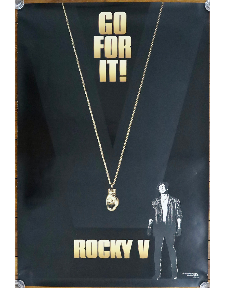 Rocky V — affiche originale américaine one...