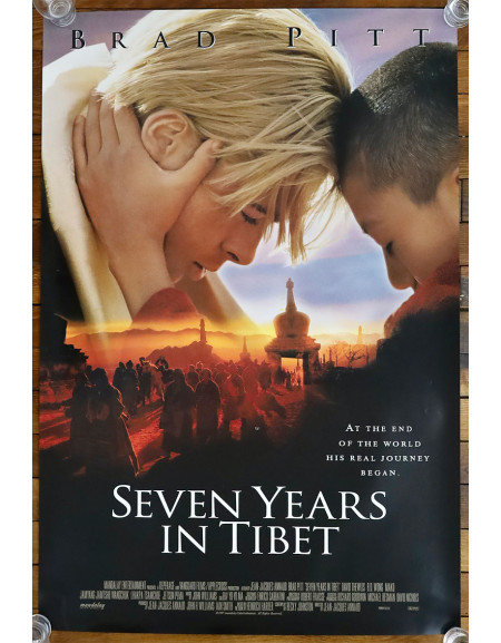 Sept ans au Tibet  - 69x104 cm - roulée