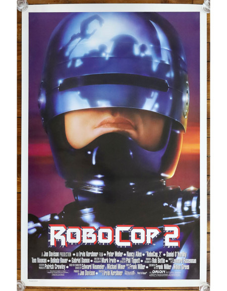 RoboCop 2 — affiche originale américaine one sheet 69x104...