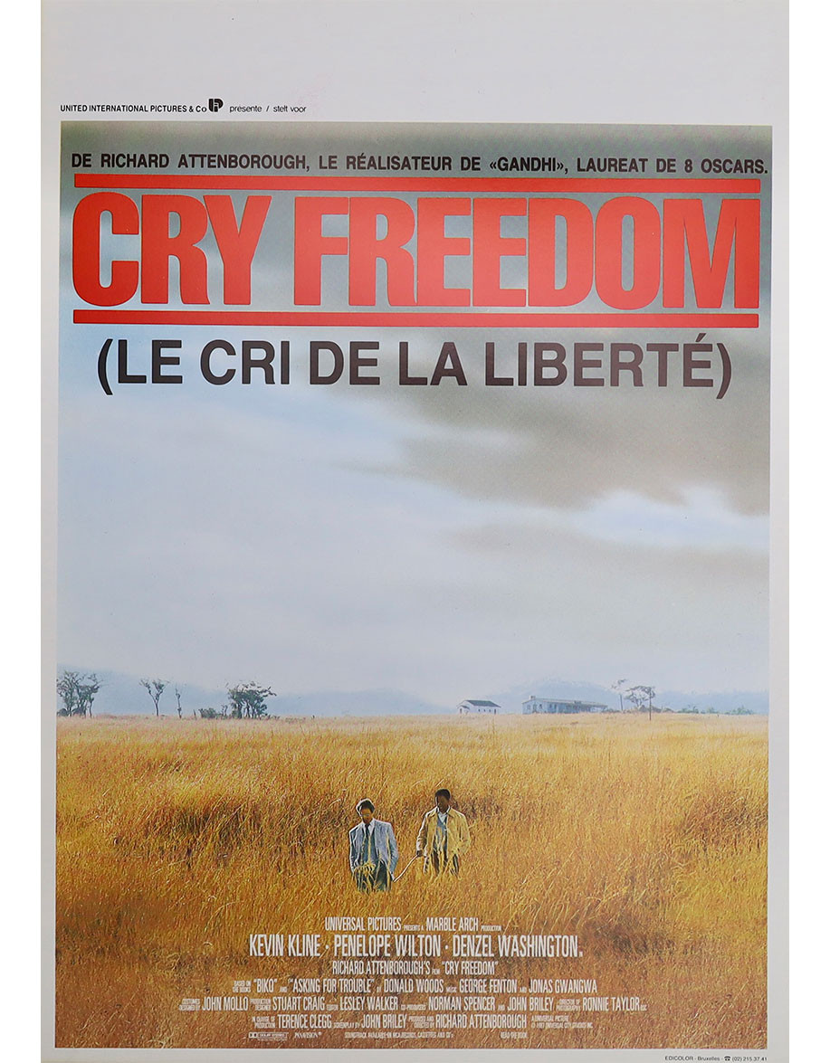 Cry Freedom - 35x55 cm - roulée