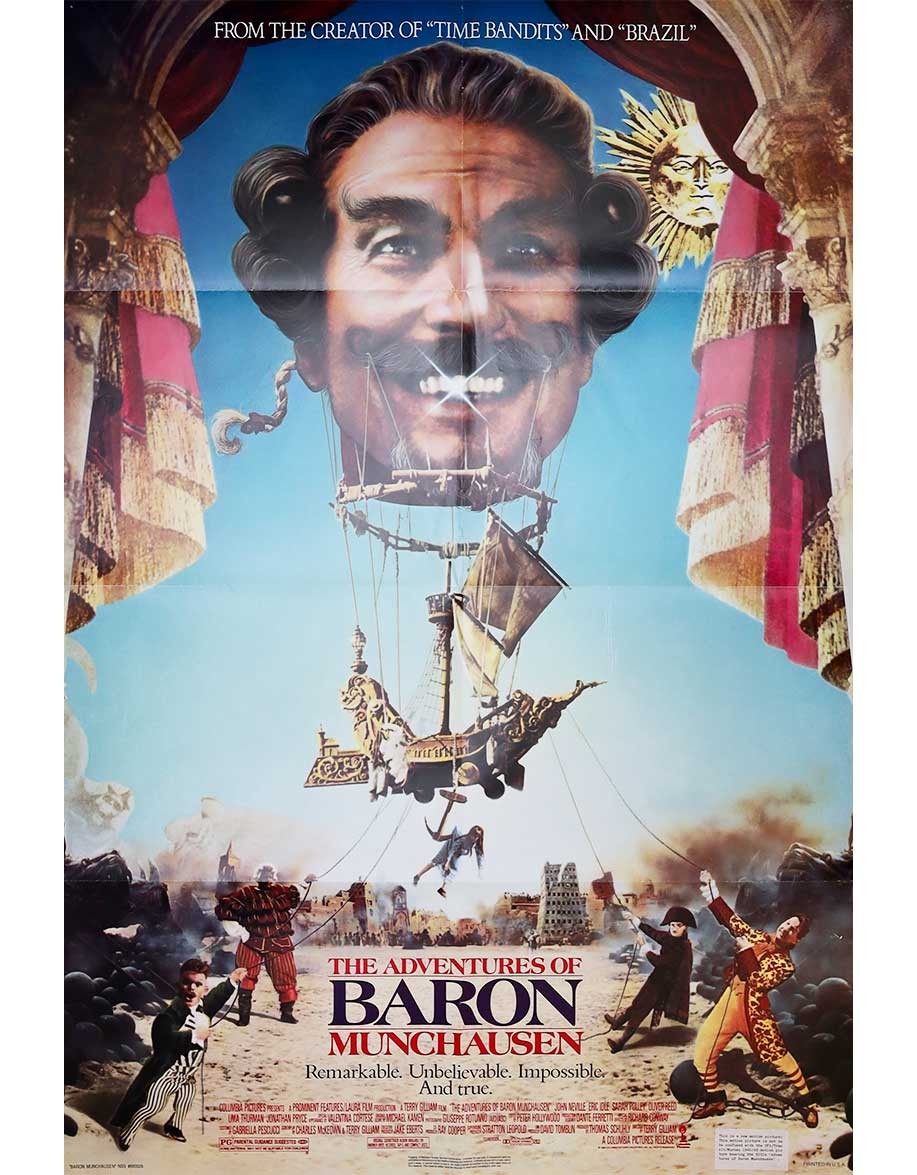 Les Aventures du baron de Munchausen — affiche...