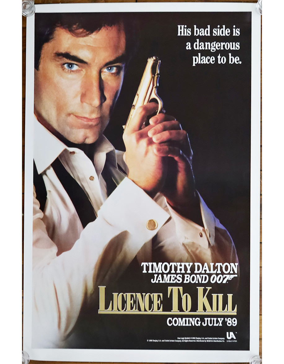 Permis de Tuer (Licence to Kill) — affiche...