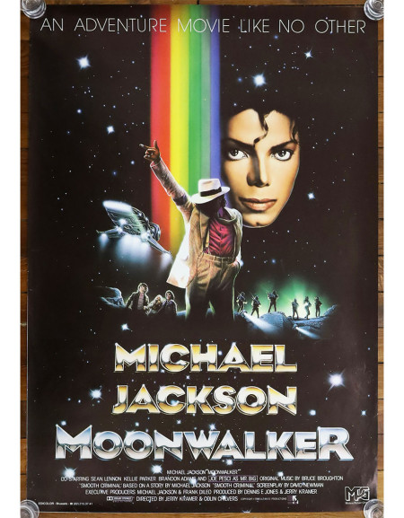Moonwalker — affiche originale belge 70x98 cm (1988) |...