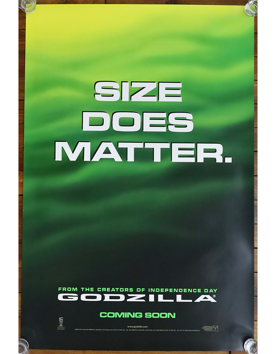 Godzilla  - 69x104 cm - roulée