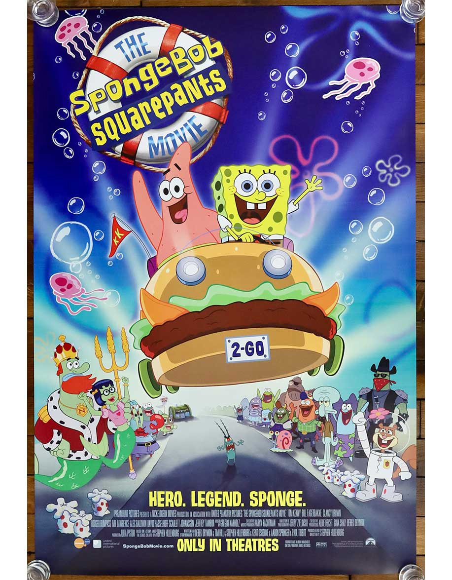 Bob, l'éponge, le film - 69x104 cm - roulée