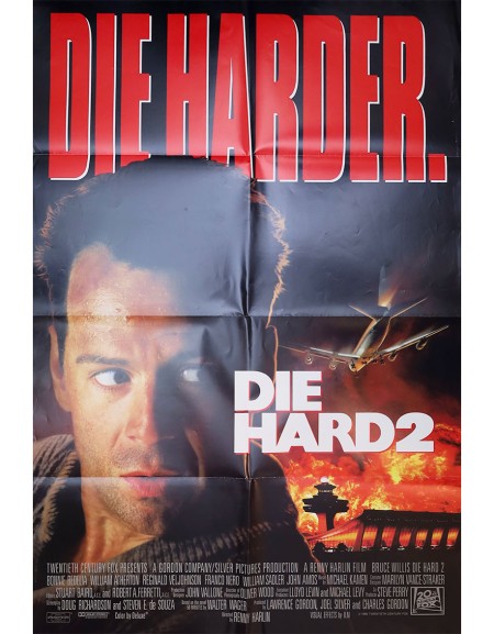 58 minutes pour vivre (modèle B) - 69x104 cm - pliée