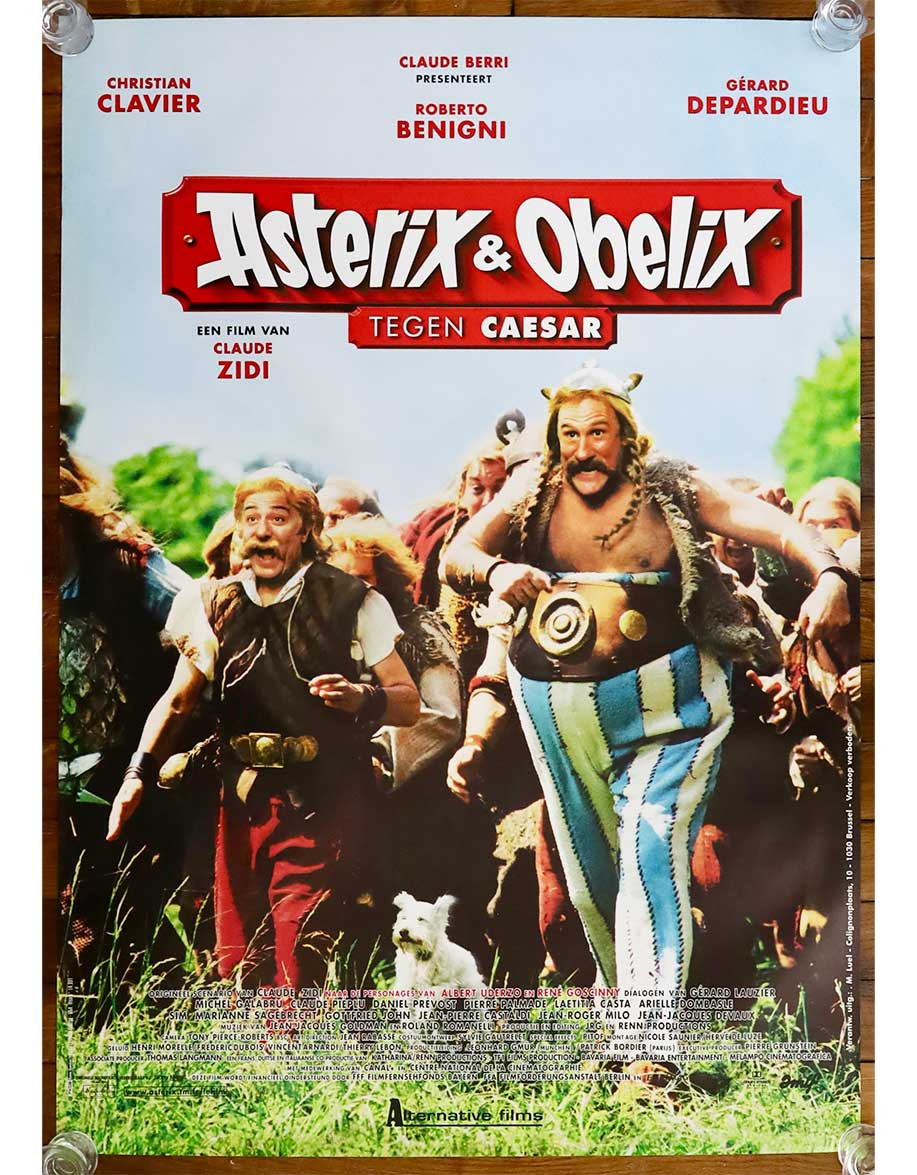 Asterix et Obélix contre César - 70x98 cm - roulée