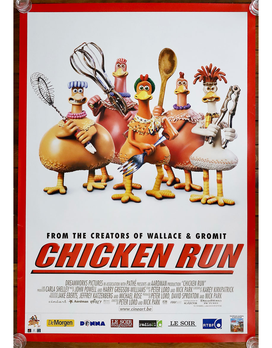 Chicken Run - 70x98 cm - roulée