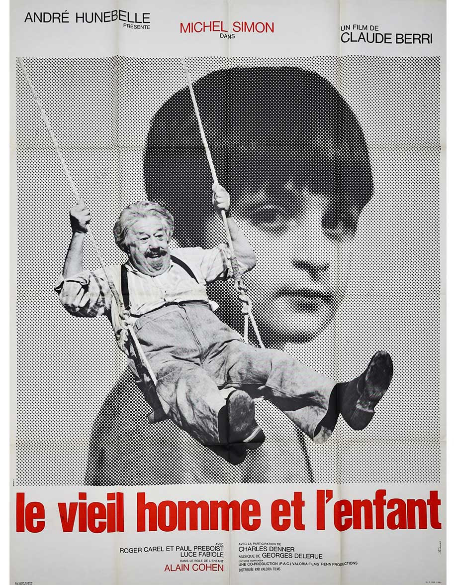 Le vieil homme et l'enfant - 120x160 cm - pliée