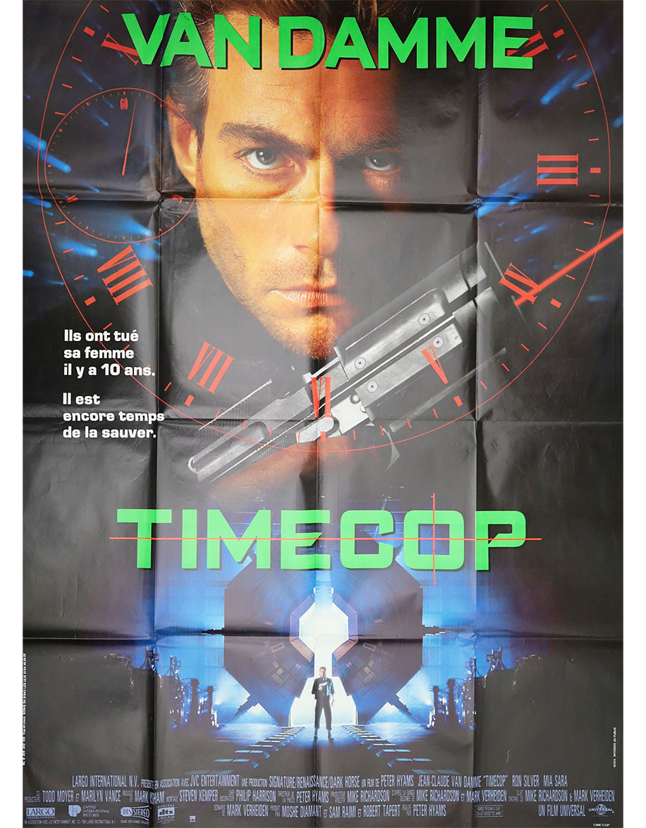 Timecop - 120x160 cm - pliée