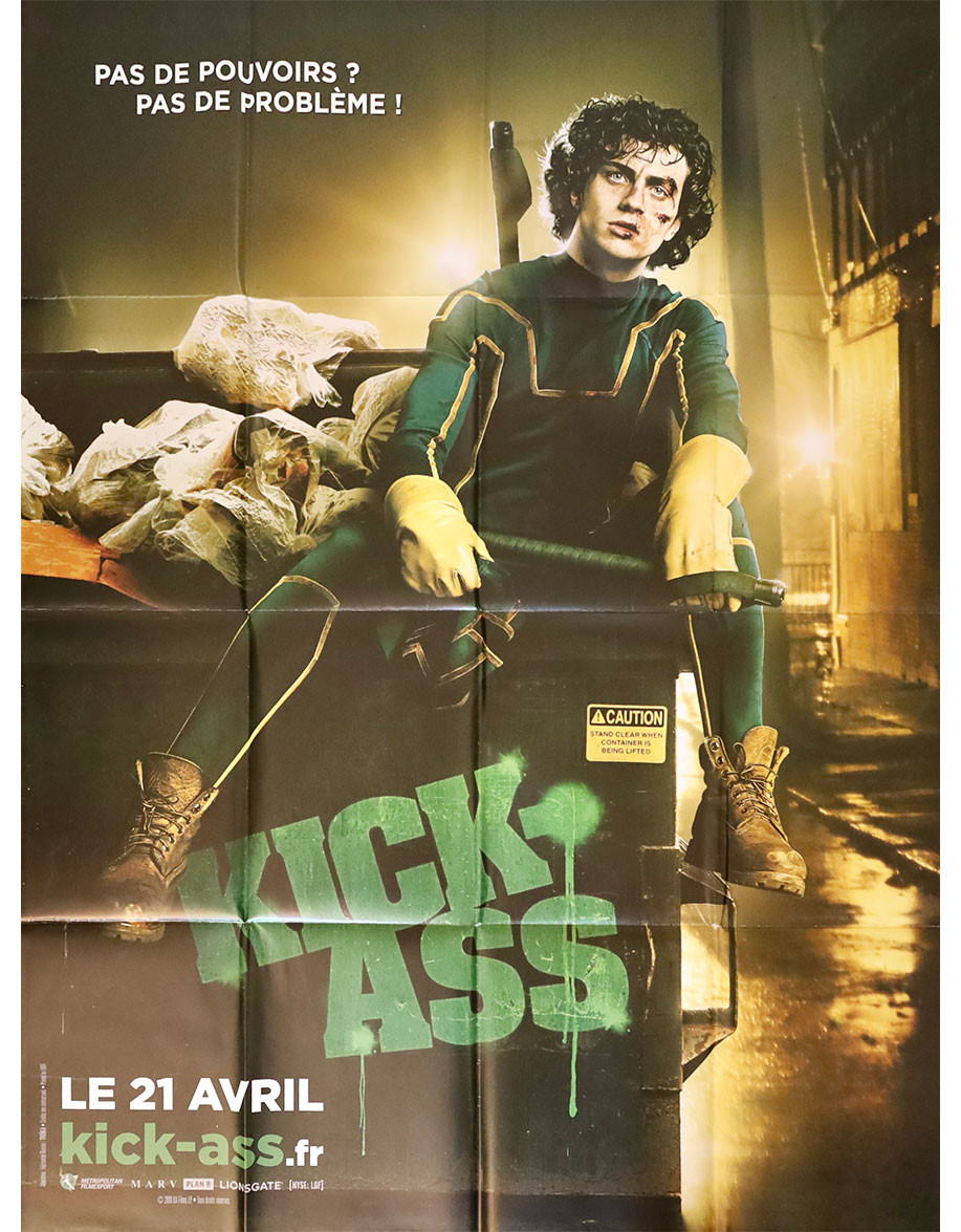 Kick-Ass - 120x160 cm - pliée