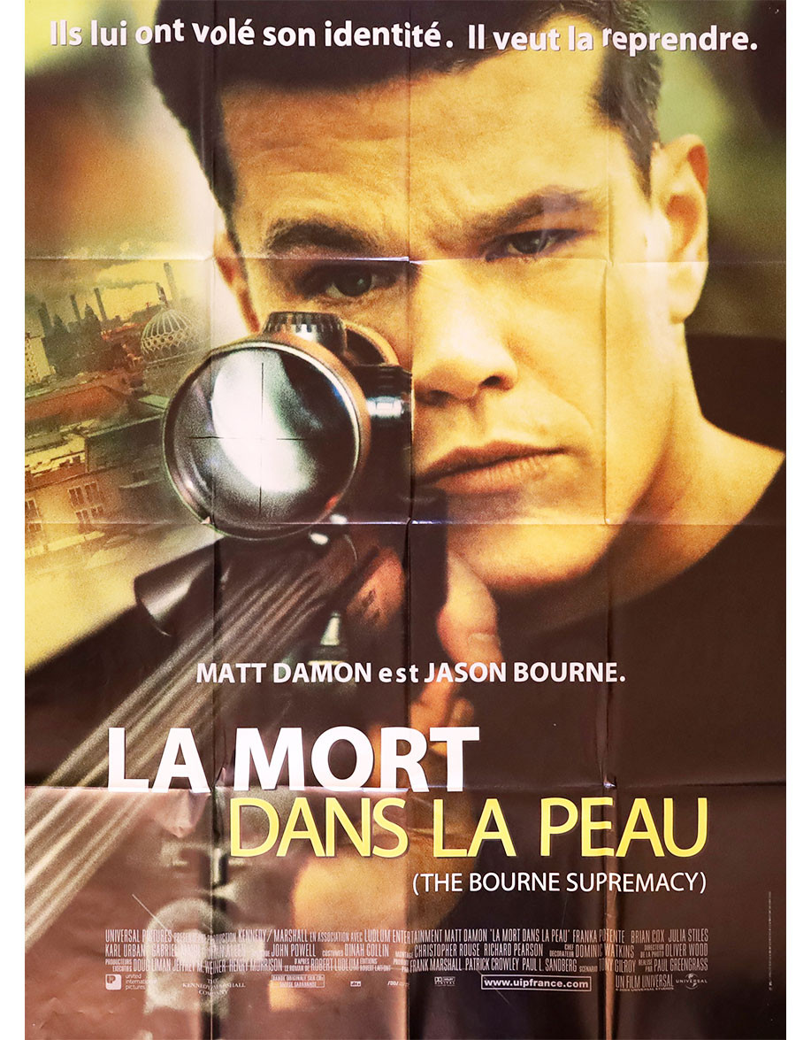 La Mort dans la peau - 120x160 cm - pliée