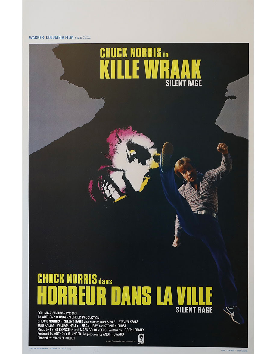 Horreur dans la ville - 35x55 cm - roulée