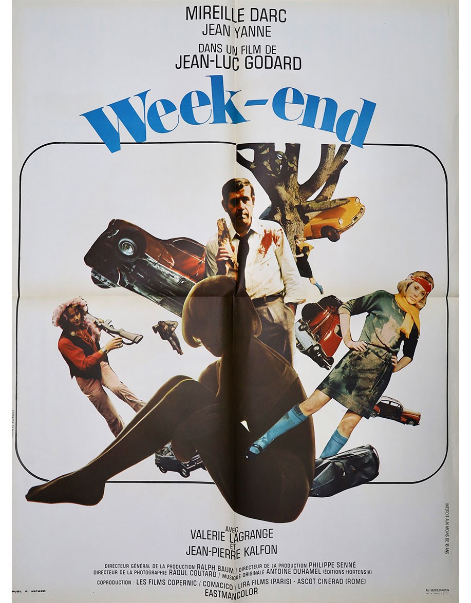 Week-end — affiche originale française grande...