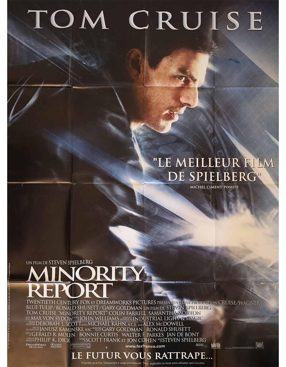 Minority Report - 120x160 cm - pliée