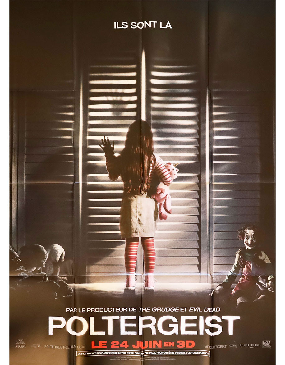 Poltergeist - 120x160 cm - pliée