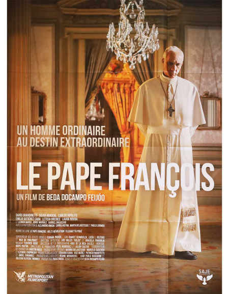 Le Pape François - 120x160 cm - pliée
