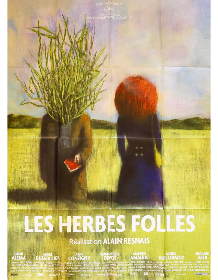 Les herbes folles - 120x160 cm - pliée