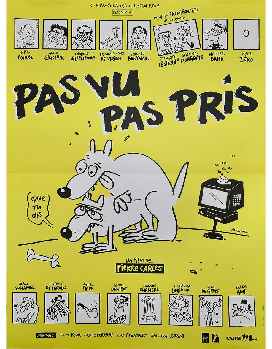Pas vu pas pris - 40x53 cm - pliée