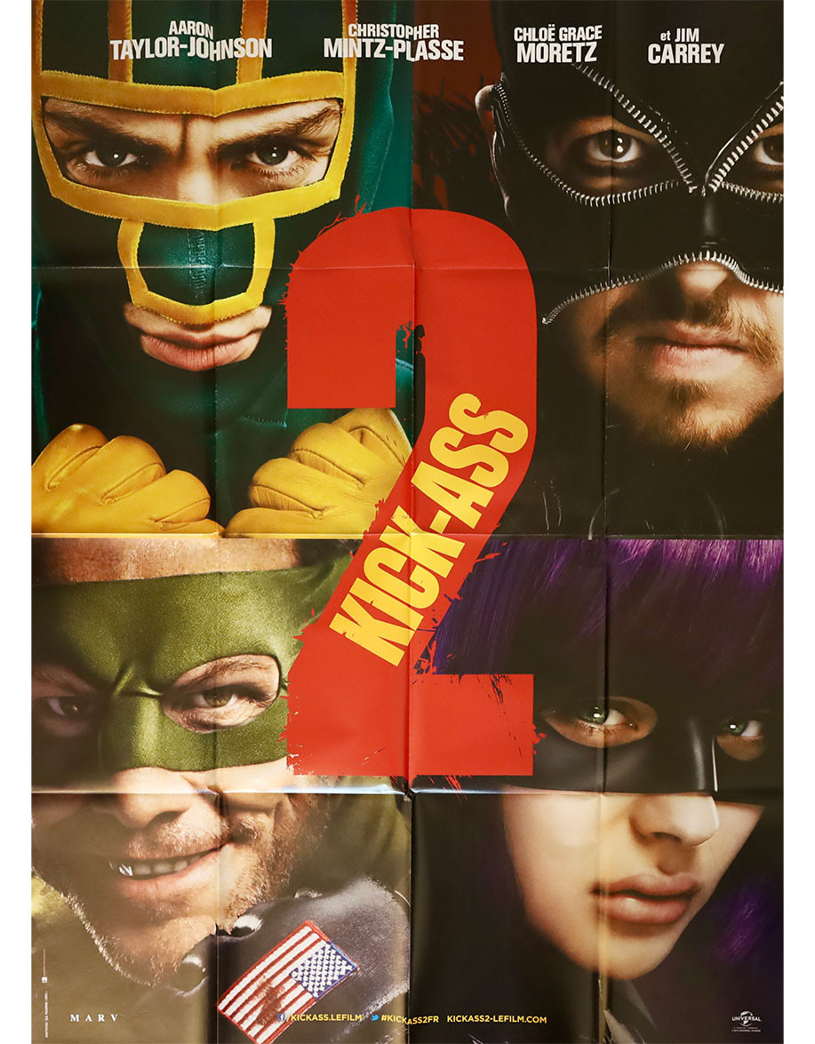Kick-Ass 2 - 120x160 cm - pliée