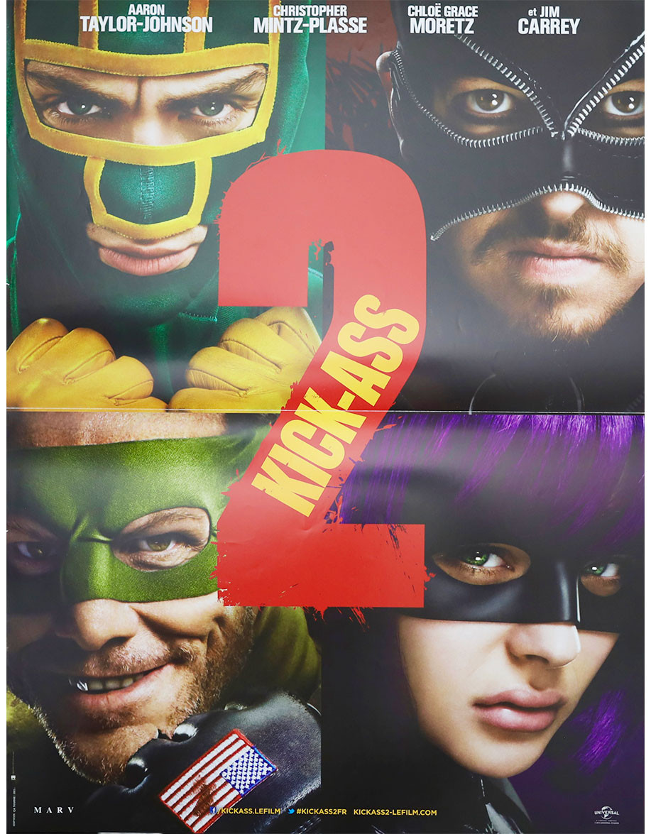 Kick-Ass 2 - 40x53 cm - pliée