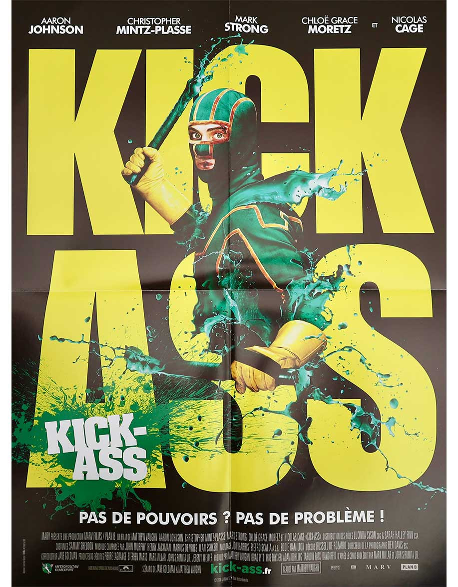 Kick-Ass - 40x53 cm - pliée
